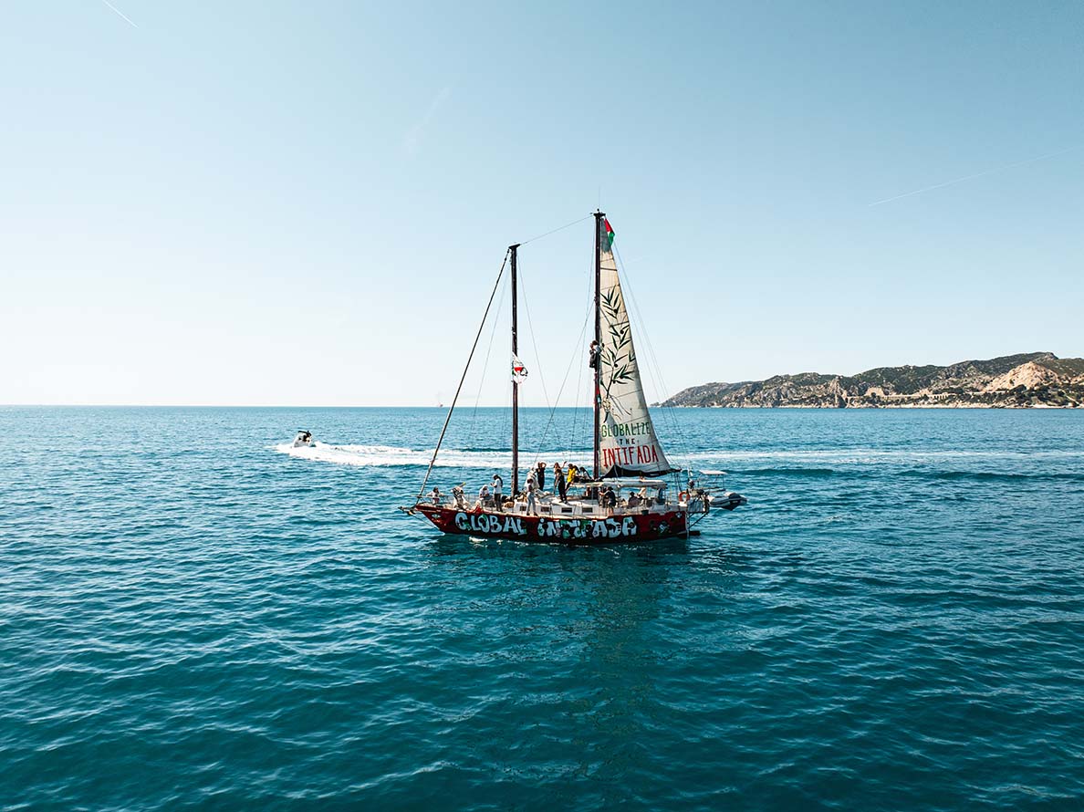 GLOBAL INTIFADA - the internationalist boat and uprising for and in Palestine